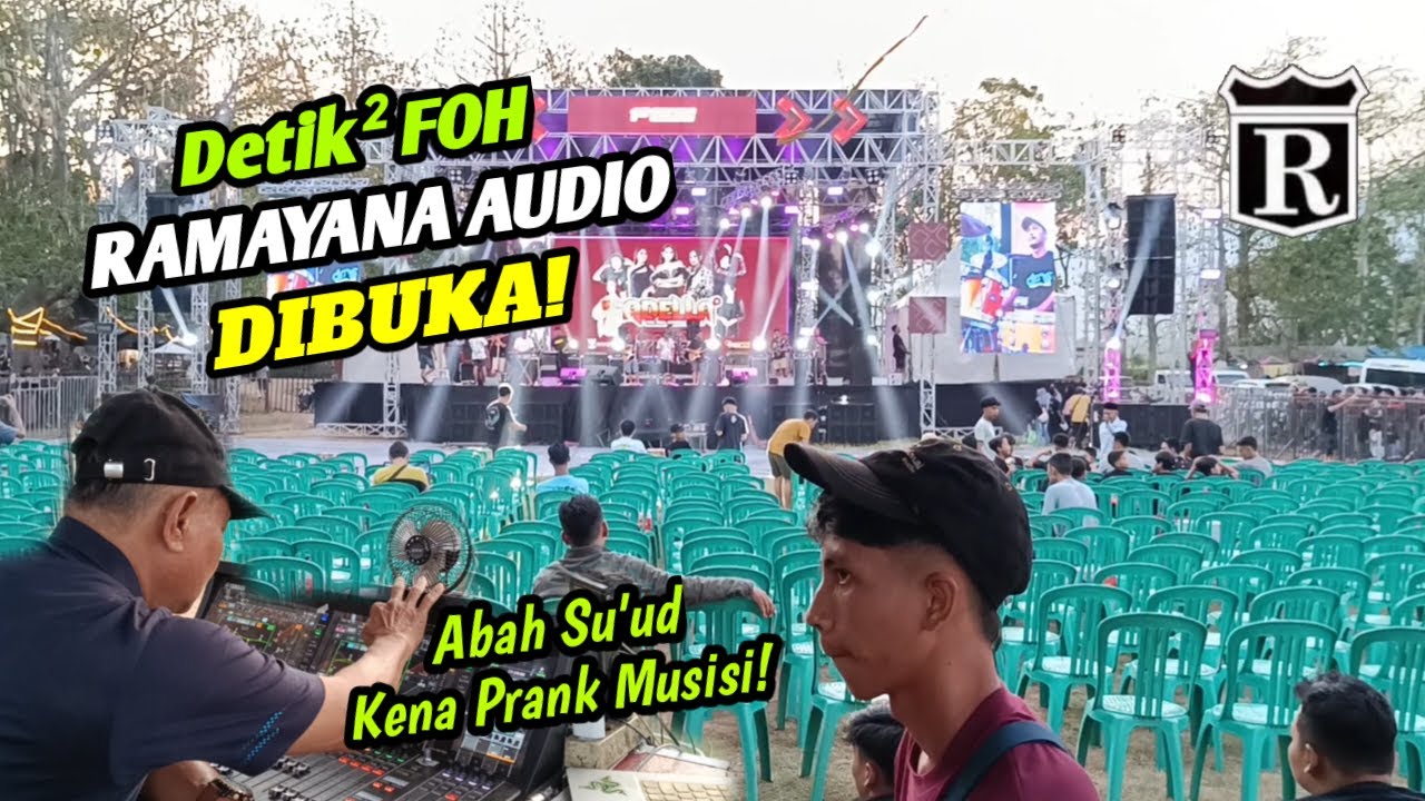 Detik² FOH Ramayana Suroboyo Dibuka ‼️ Malah Kena Prank Musisi Lagu Habis