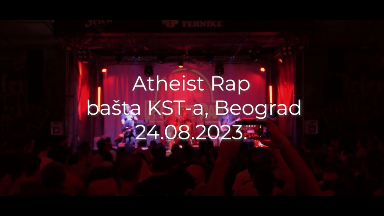 ATHEIST RAP / koncert Bašta KST-a /24.08.2023.