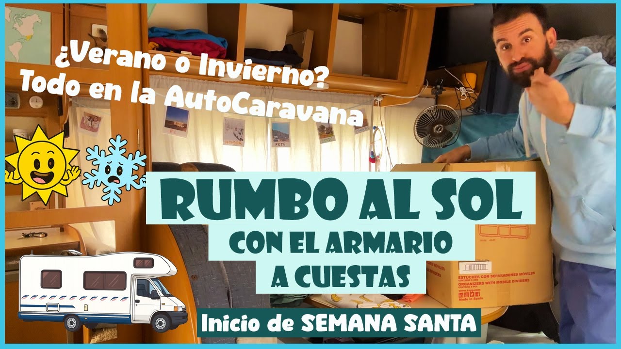 DEL EDRED&Oacute;N AL PAREO: Autocaravana en transici&oacute;n (con caos incluido) y Rumbo al Sol (Murcia) 😎🚐