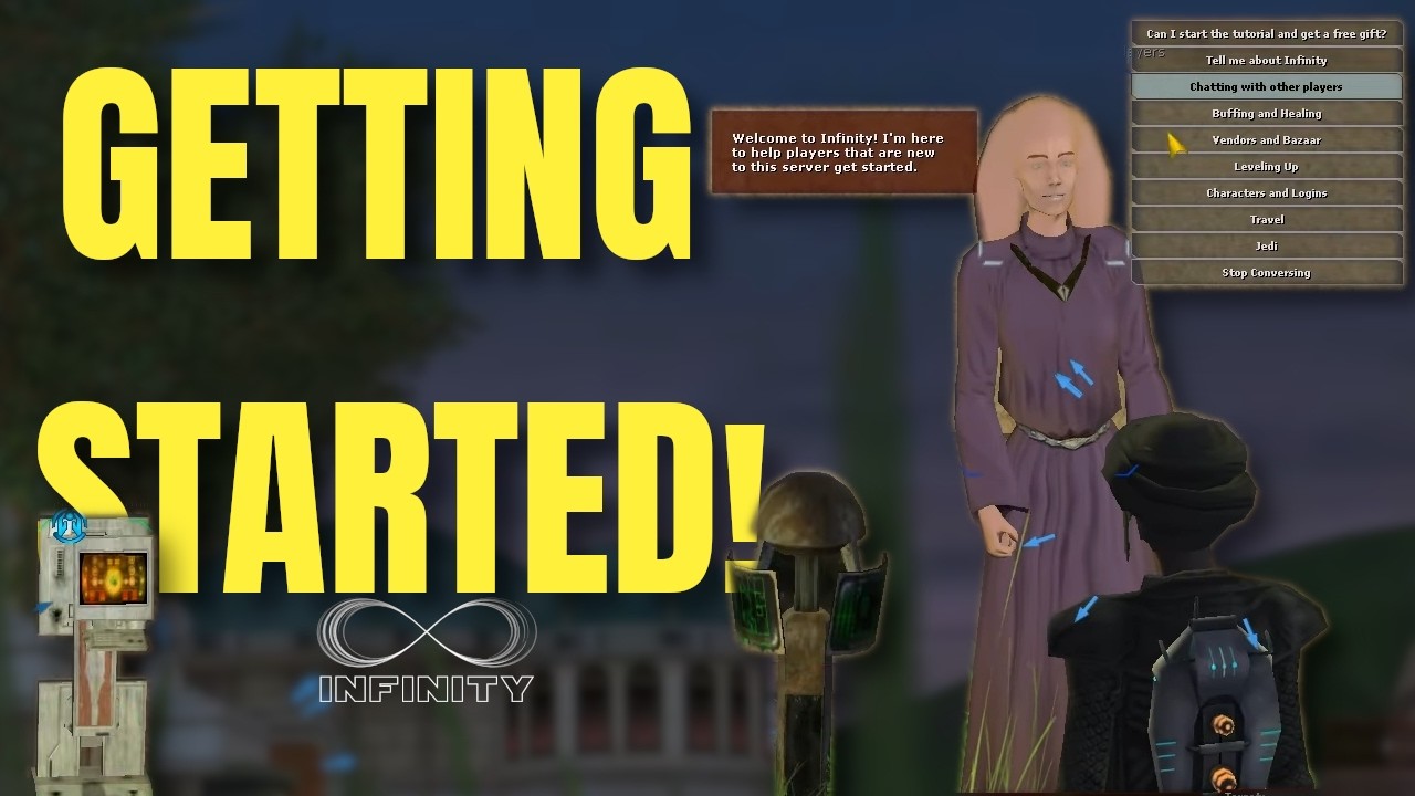 Getting Started on SWG Infinity