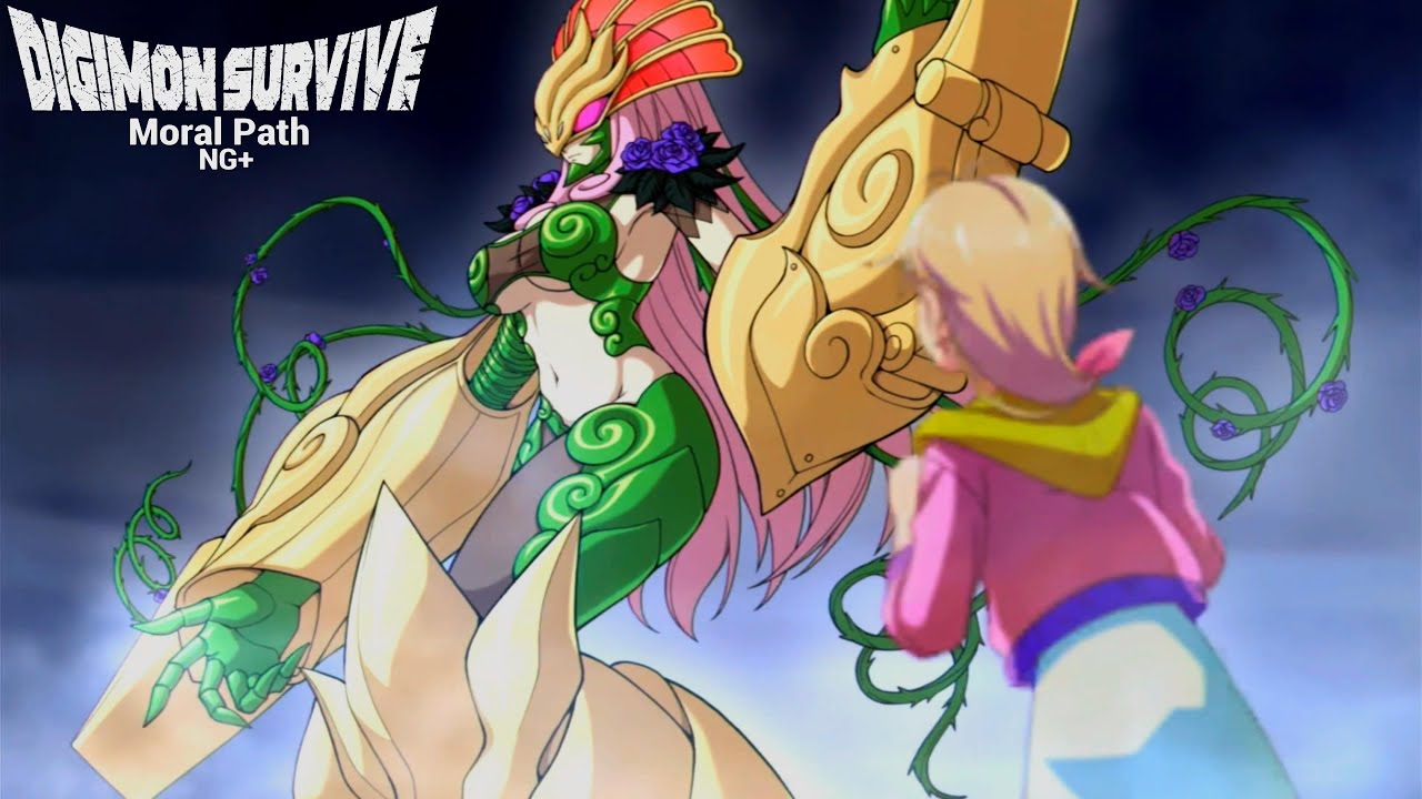 Digimon Survive - Floramon evolve a Ceresmon Medium & human lady Moral path NG+ Pt 11 - Switch