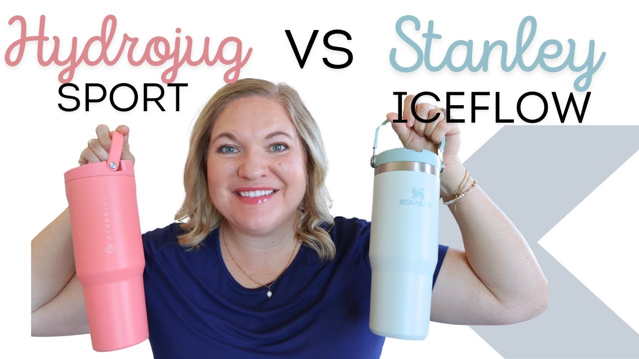 Спортивные бутылки для воды Stanley Iceflow и Hydrojug