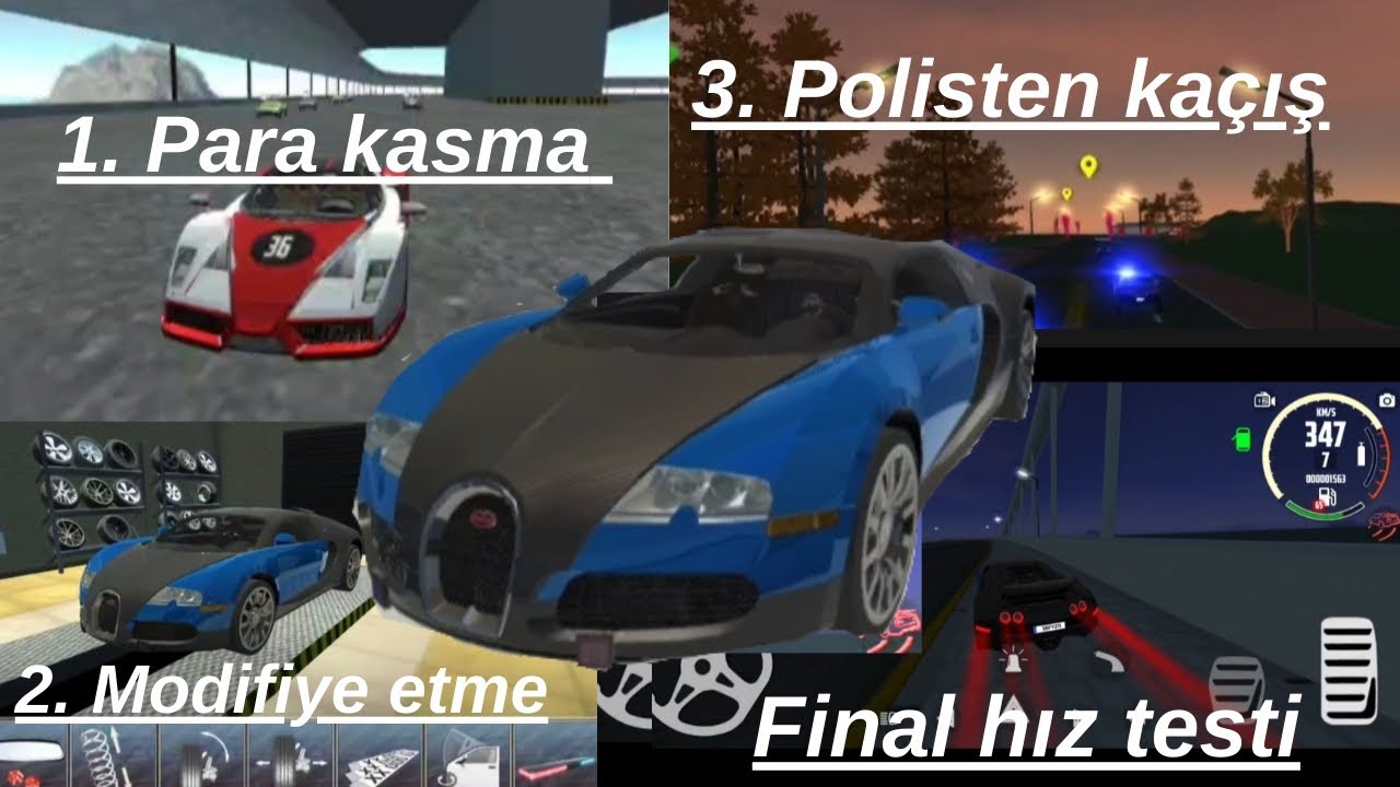 GAF Sunar: Oyun Parasıyla Aldığım Modifiyeli Bugatti! 🔥