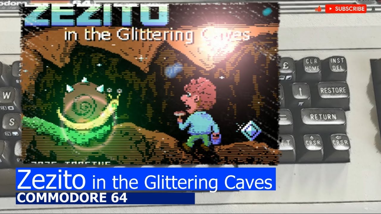 Commodore 64 -=Zezito in the Glittering Caves=-