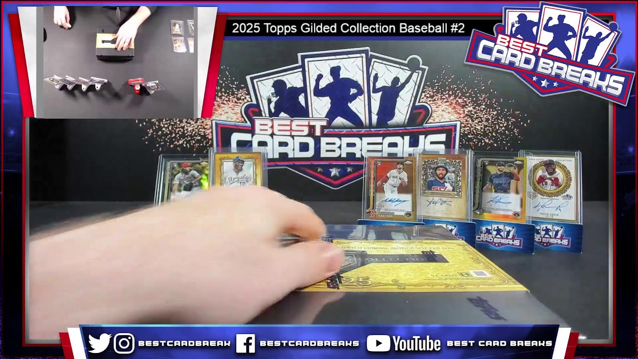2025 Topps Gilded Collection Baseball #2 - 4 Box Case Pick Your Team-  2/20/26