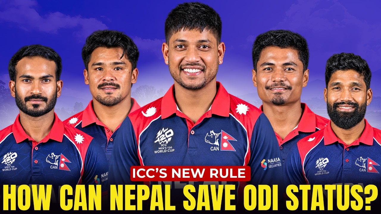 Can Nepal Save ODI Status? Top 6 Rule Explained & ICC's Possible New Format!