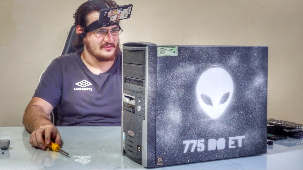 MONTANDO PC RAIZ LGA 775 EM 2025, RODA OU PEIDA?