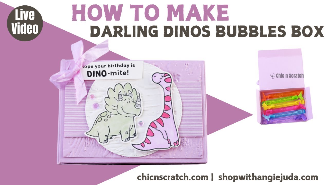 Darling Dinos Bubbles Box