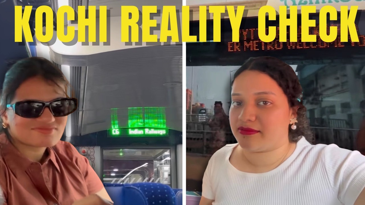 Come with us to Kochi🥳 | Fun girls trip🧳✨ | PART -1