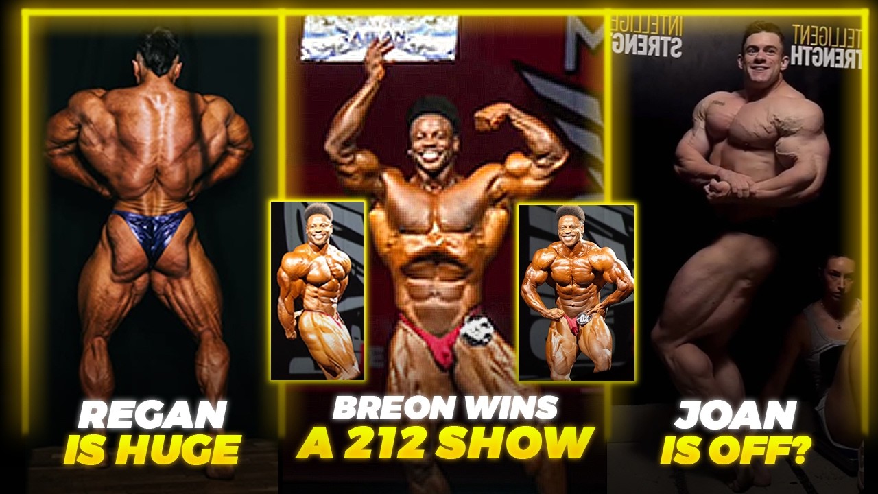 Breon Ansley WINS A 212 SHOW + Regan Grimes LOOKS HUGE + Joan Pradells - LAST MINUTE UPDATES
