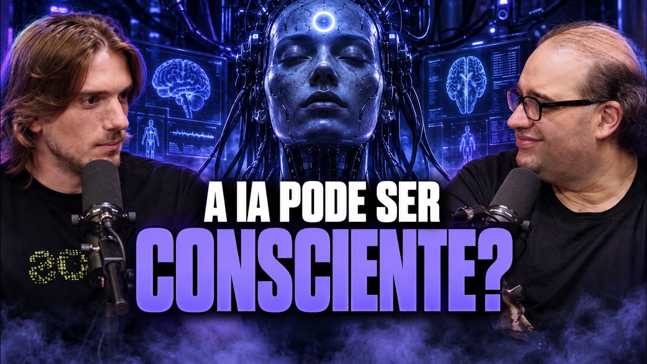 Estamos Perto de Uma Superintelig&ecirc;ncia Artificial? | S&eacute;rgio Sacani e Pedro Loos