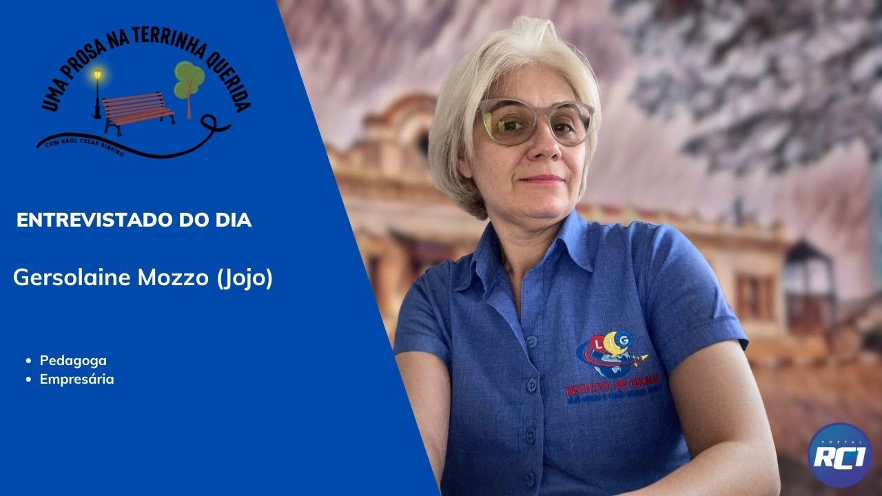 Uma Prosa na Terrinha Querida - #166 -  Gersolaine Mozzo (Jojo)