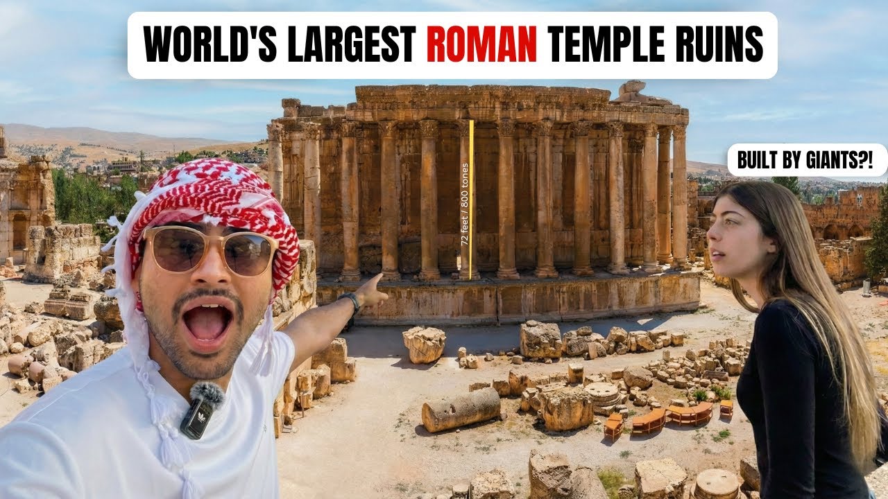 Inside Baalbek – The Craziest Ancient Ruins I’ve Ever Seen 🇱🇧