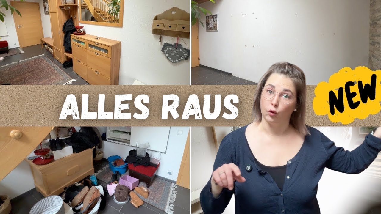Unser Flur war ein Chaos - jetzt endlich Ordnung