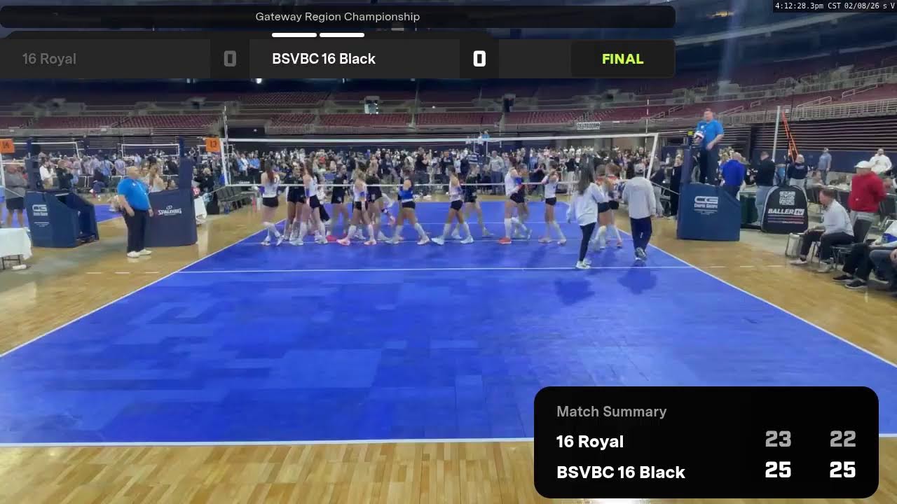 16 Royal @ BSVBC 16 Black (2026.02.08)