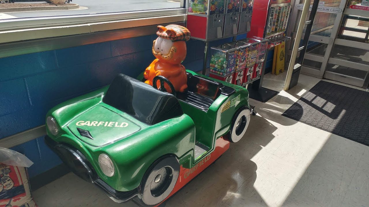 Garfield Car Coin-Operated Ride (Long Version)