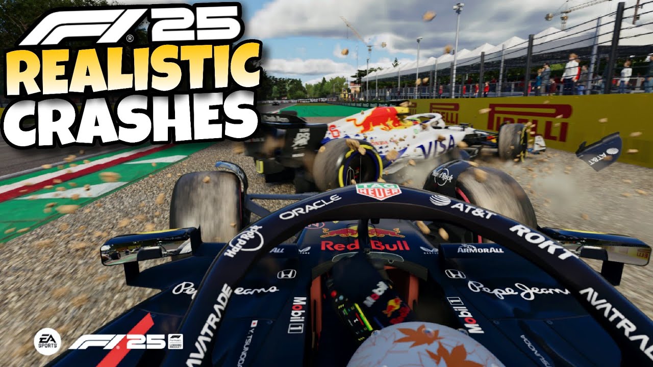 F1 25 REALISTIC CRASHES #7