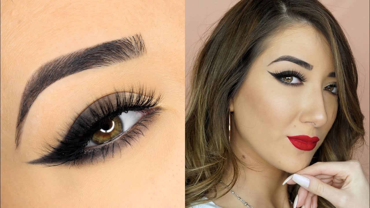 Gradient Smokey Cat Eye Makeup Tutorial | Makeup Geek Cosmetics Full Spectrum Eyeliner Pencils