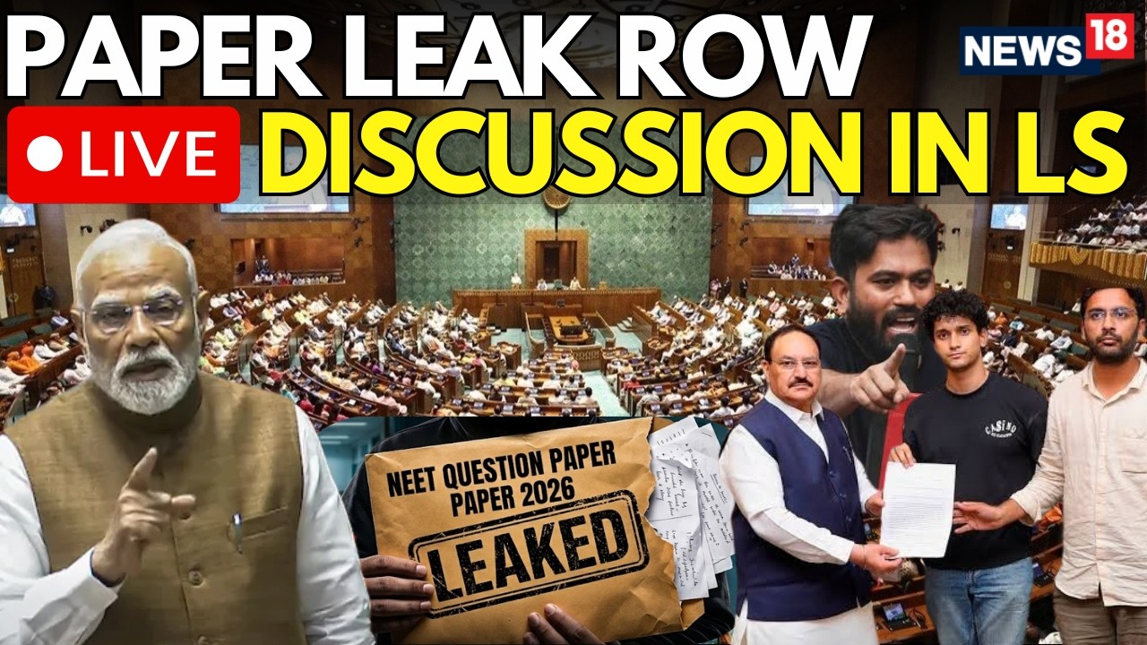 Lok Sabha LIVE Debate On Paper Leak | Delhi CJP Protest | PM Modi | Abhijeet Dipke | Sonam Wangchuk