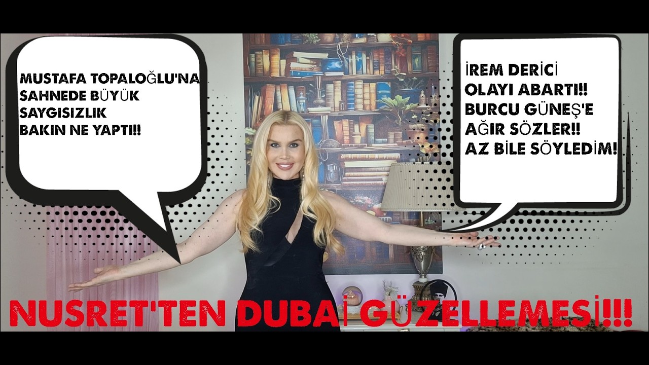 İrem Derici Olayı Abartı Burcu Güneş'e Ağır Sözler!!! AZ BİLE SÖYLEDİM!!!