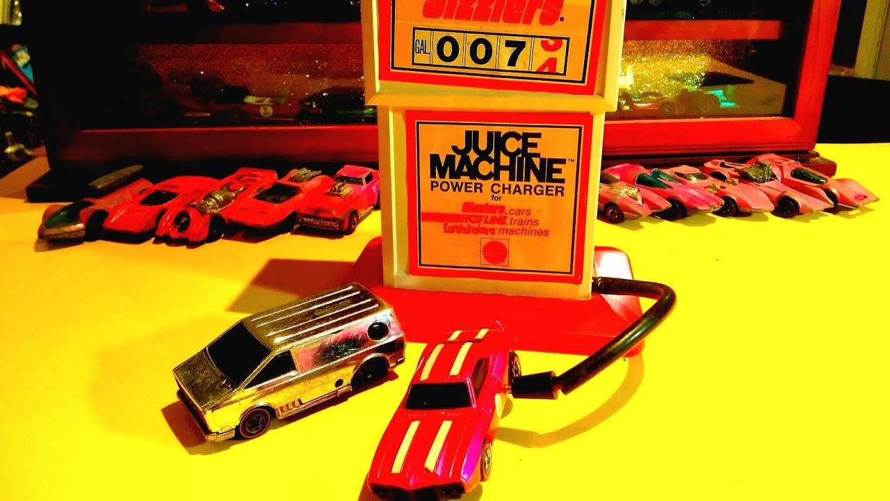 1970 Redline Hotwheels Sizzlers Juice Machine Power Charger @oldtoynewjoy