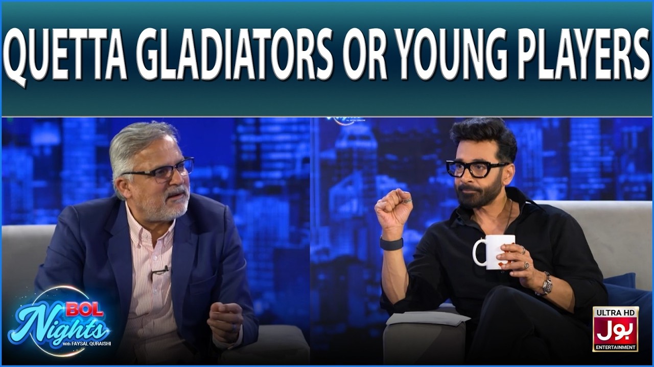 Quetta Gladiators Or Young Players? | Moin Khan In BOL Nights With Faysal Quraishi