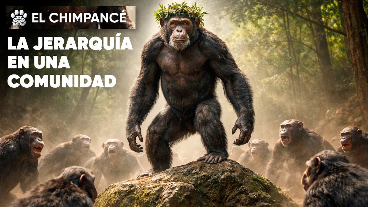 Así se decide la jerarquía en una comunidad de chimpancés