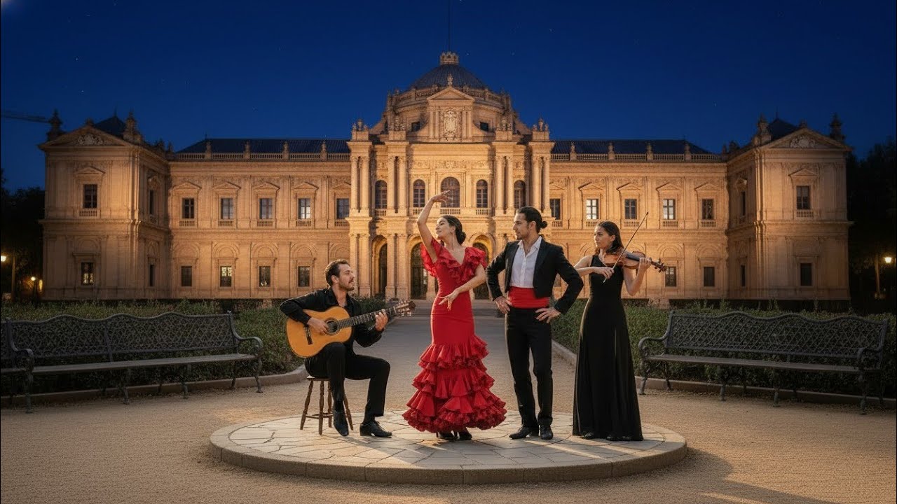 Flamenco Couture 🌹 Romantic Spanish Guitar for Elegant Valentine Night