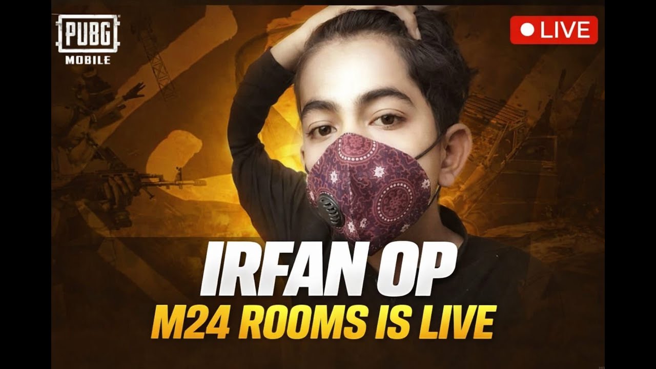 IRFAN OP IS LIVE PUBG MOBILE