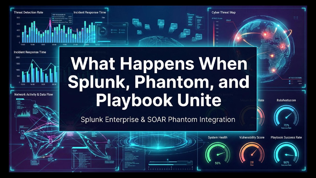 What Happens When Splunk Enterprise, Soar Phantom and Playbook Unite