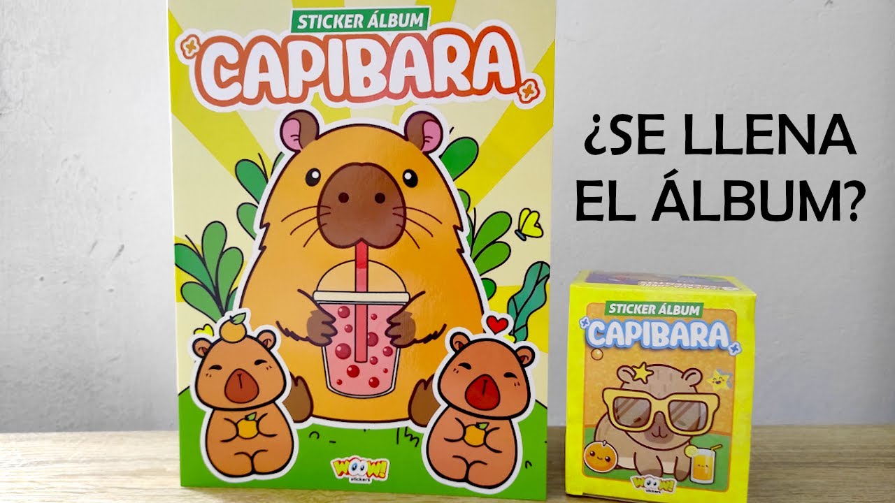 ¿¡Álbum Capibara Lleno!? Unboxing Épico | Woow Stickers | Soy Coleccionista #27