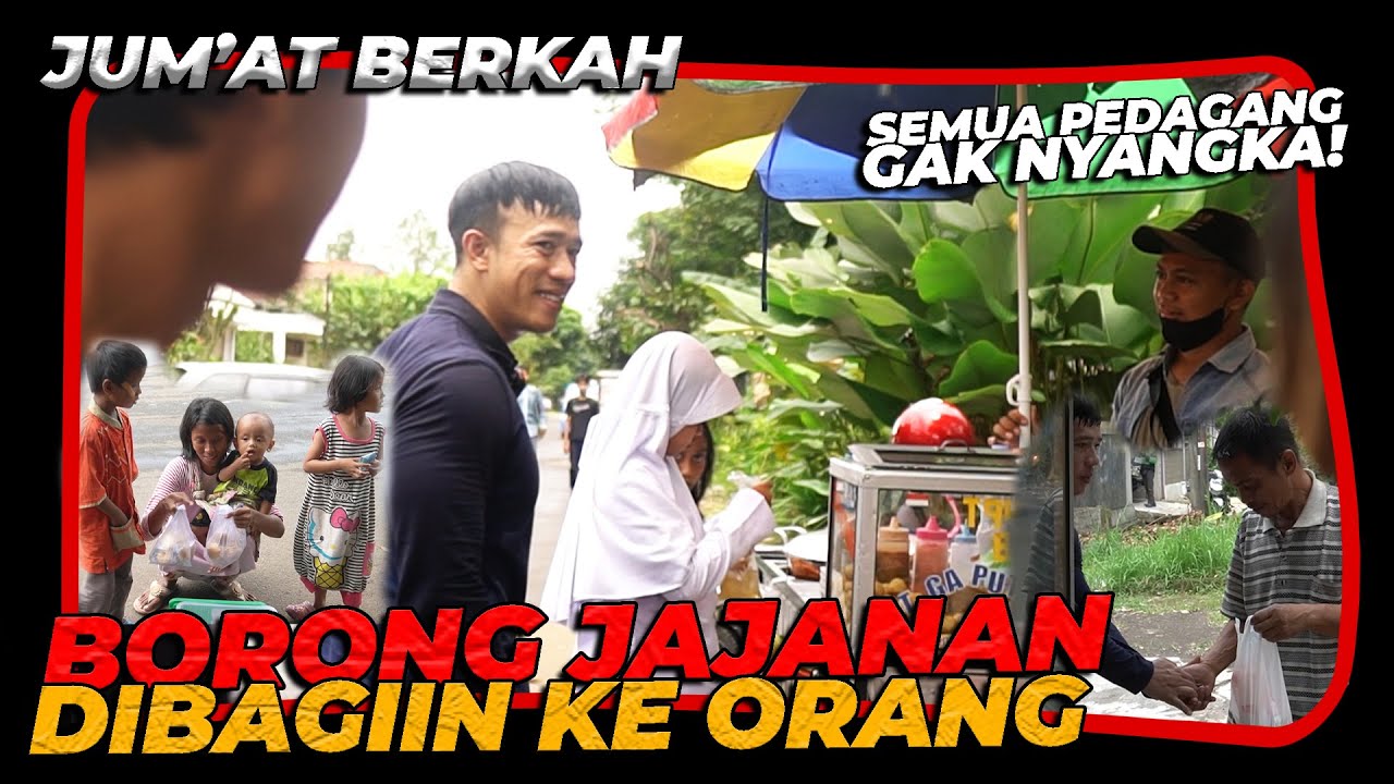SEMUA PEDAGANG GAK NYANGKA ‼️ RURI BORONG JAJANAN DIBAGIIN KE ORANG..