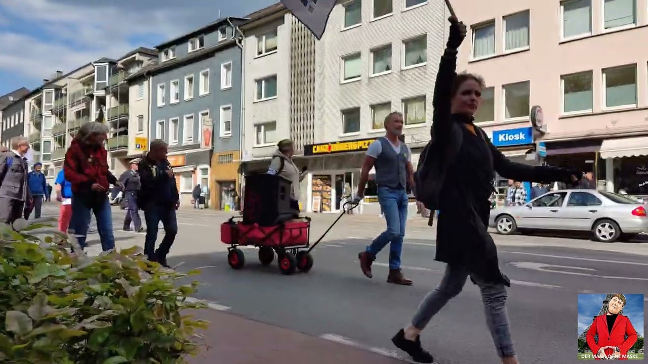 Wuppertal - Demo am 30.04.2022 LAUTERBACH IN DEN KNAST!