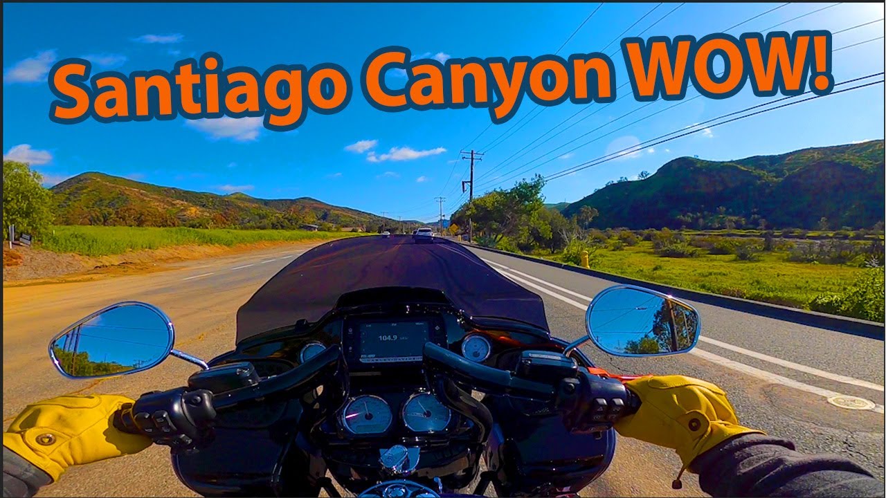 My thoughts on my new S&S 475 cam and Bassani pipes while riding through beautiful Santiago canyon