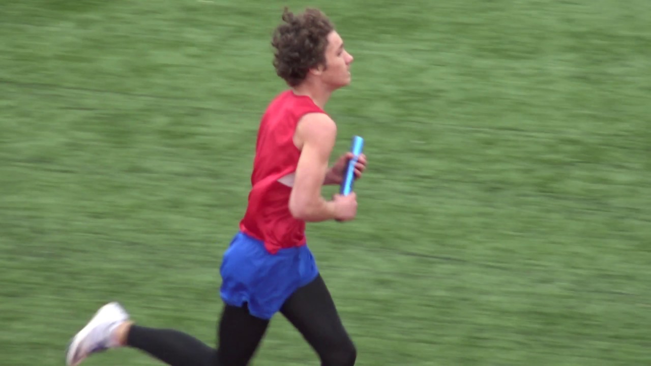 JL Long 8th grade boys 4x400m garcia track meet 3-4-2017