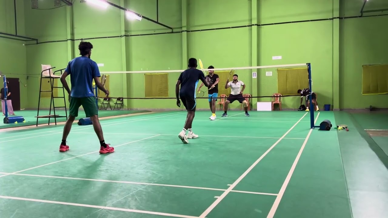 Badminton Friendly Match🏸