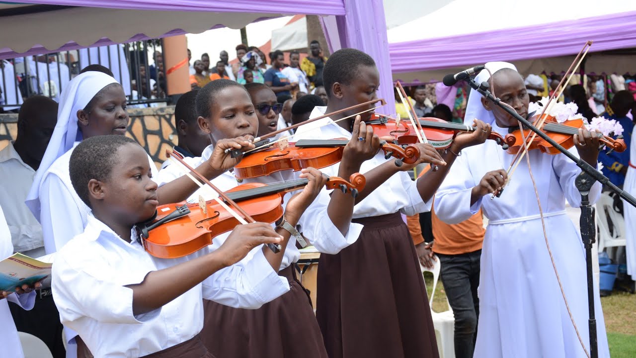 Serious!🤔 Your 'yes' is forever. At Nkokonjeru Little Sisters of St. Francis in Buikwe district