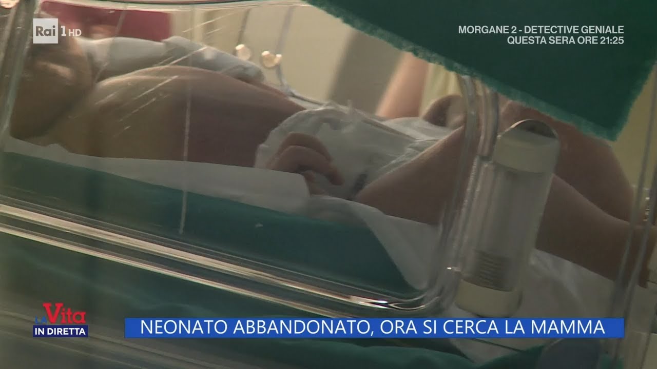 Neonato abbandonato, ora si cerca la mamma - La Vita in diretta 11/10/2022