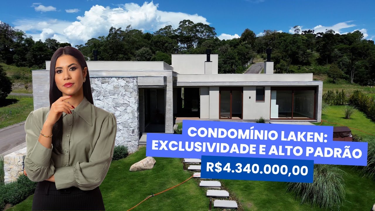 Casa de alto padrão em um condomínio inigualável, por R$4.340.000,00.