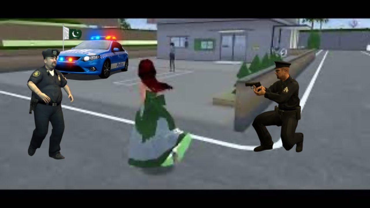 Danger Inside Police Station Sakura School Simulator Story 😨