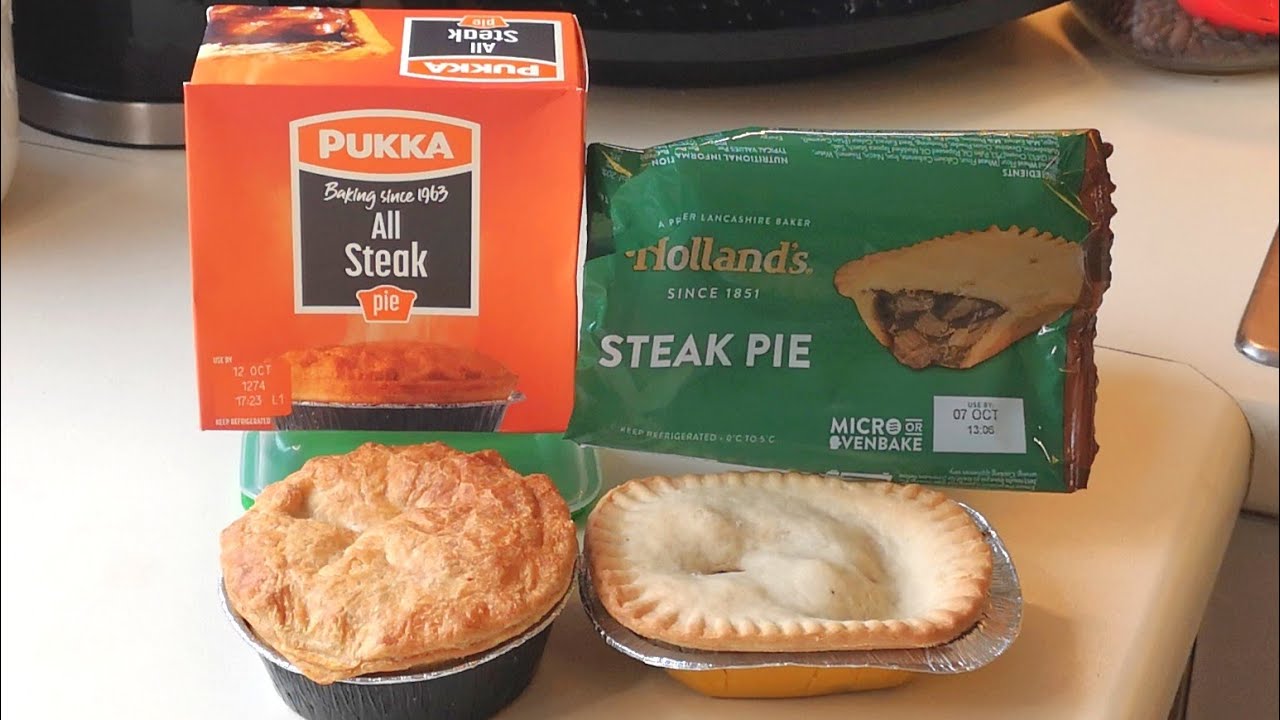PUKKA All STEAK PIE Vs HOLLANDS STEAK PIE | Morrisons | Food Review