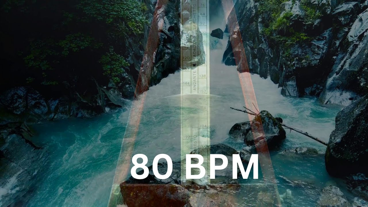 Metronome 80 BPM & Brown Noise - ADHD Focus