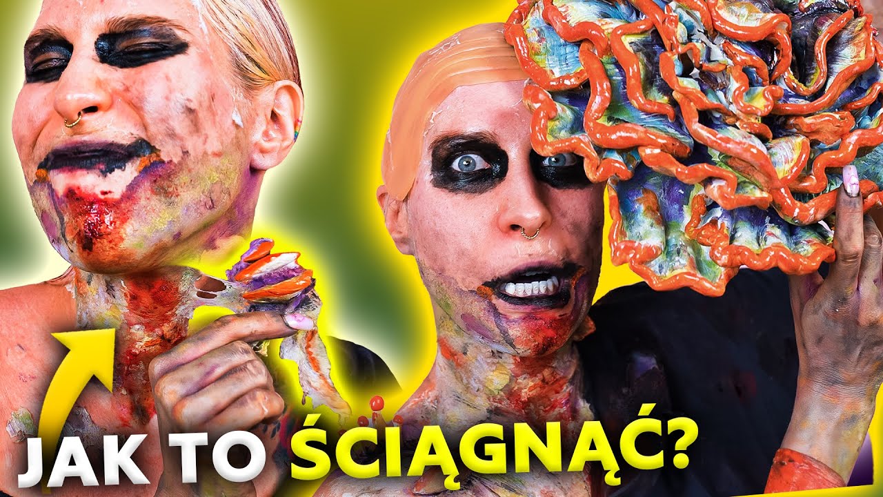 &diams; JAK ZMYWAM makijaż na HALLOWEEN? Maska z The Last of Us &diams; Agnieszka Grzelak Beauty