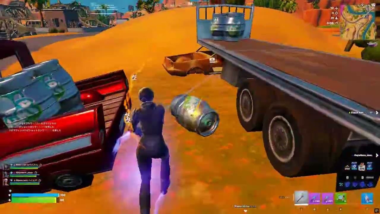 Fortnite スクワッド　ランクリロード