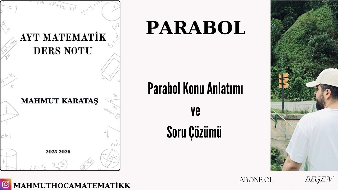 Sınavdan Önce Mutlaka İzle: Parabol Karma Soru Çözümü