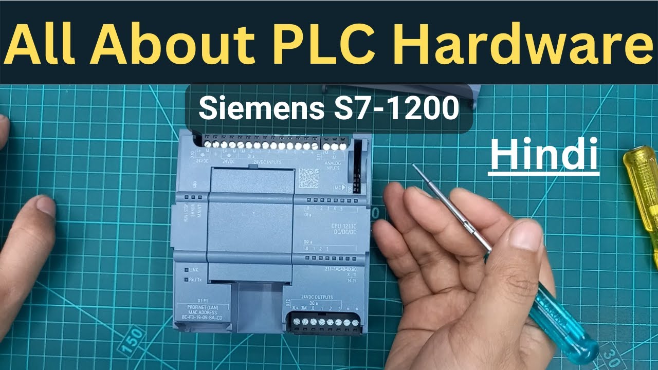 About PLC Hardware in Hindi | Siemens S7-1200 | Learn EEE