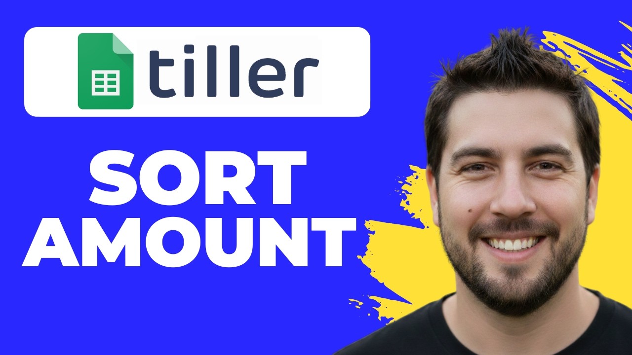 How To Sort Transactions By Amount In Tiller (Quick Guide)