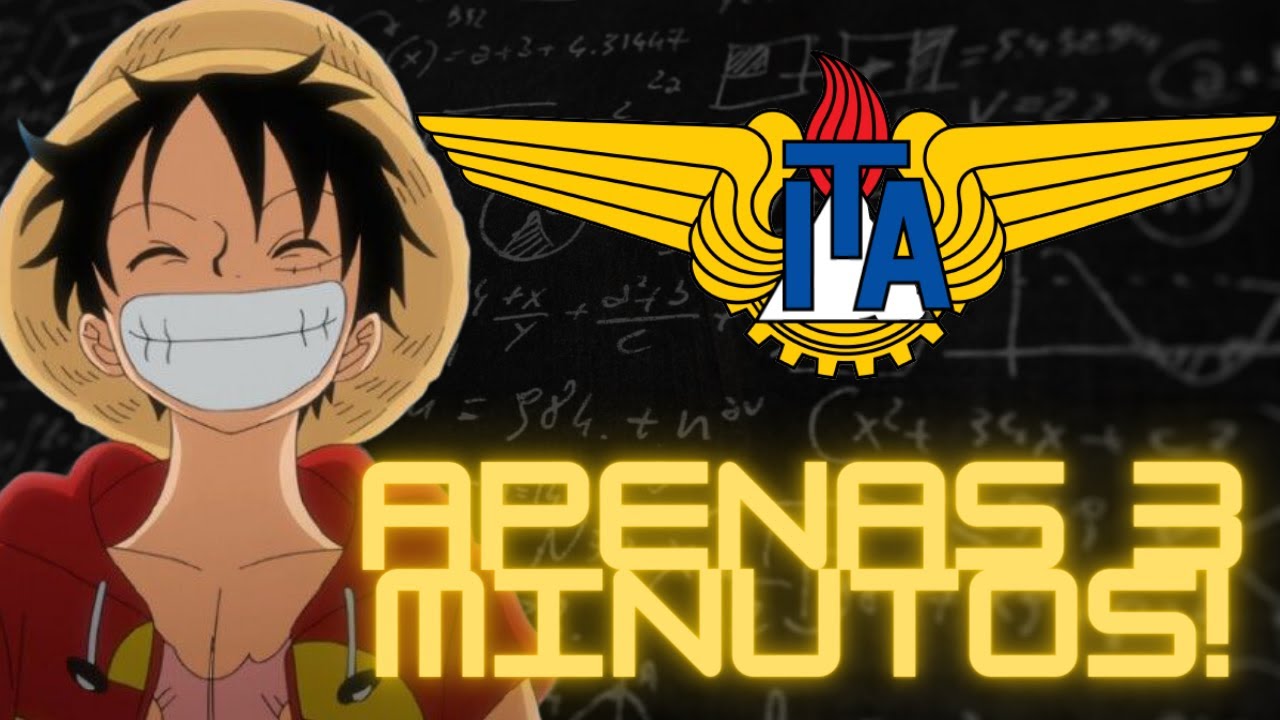 SOLANDO UMA QUEST&Atilde;O DO ITA EM 3 MINUTOS!