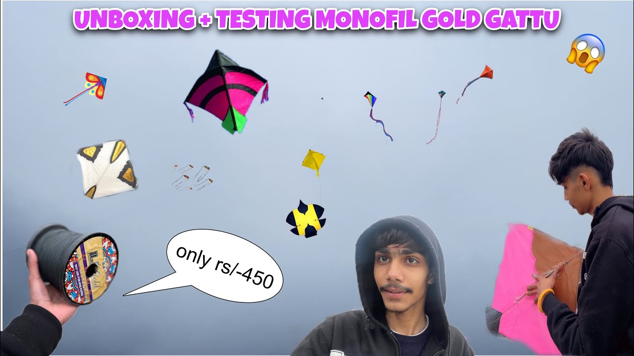 UNBOXING + TESTING MONOFIL GOLD GATTU 😱 || 1322 VLOGER 