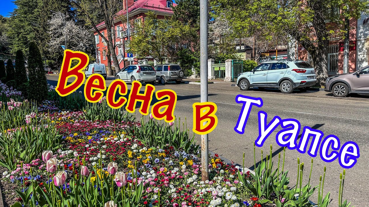В Туапсе пришла весна.